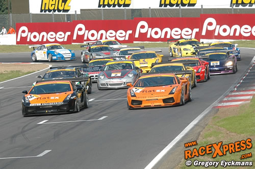 Belcarist Jos Menten won twee keer met de Reiter Lamborghini afgelopen weekend